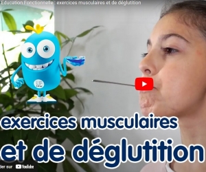 Exercices musculaires et de déglutition